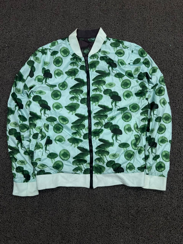 Reversible Print Bomber Jacket – Double-Sided Wear