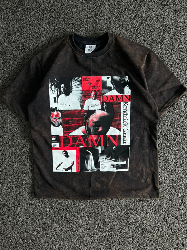 Kendrick Lamar DAMN. Graphic T-Shirt – Black