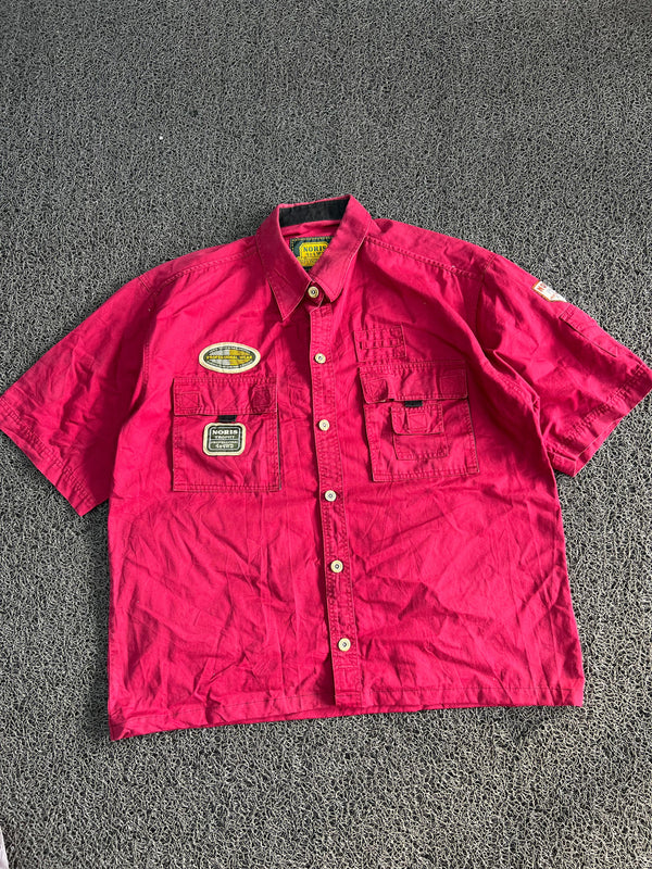Vintage Noris Professional Wear Utility Short Sleeve Shirt