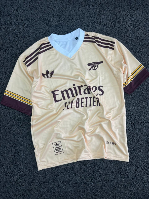 Arsenal Ødegaard #8 Away Football Jersey – Cream Edition