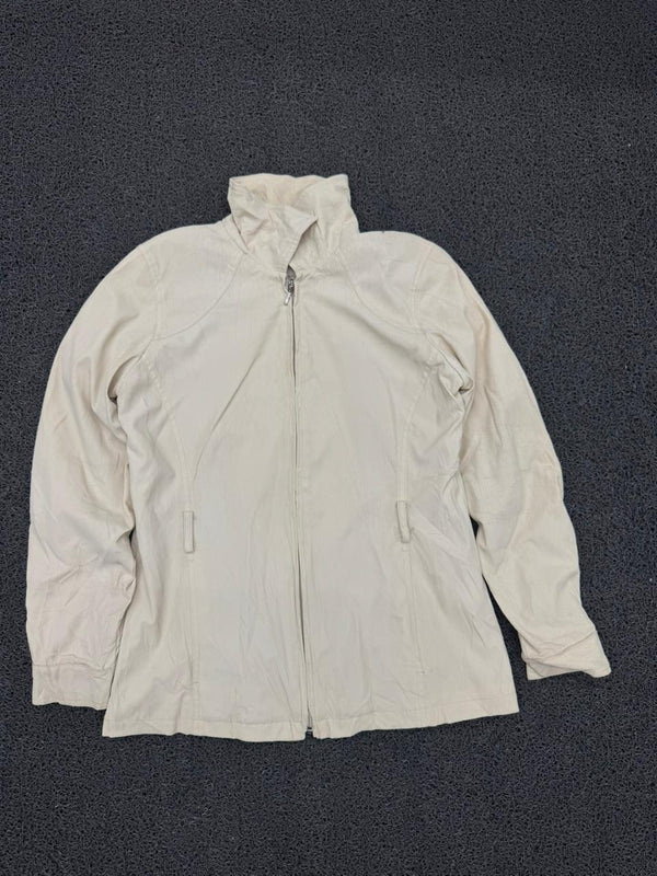 Minimalist Full-Zip High-Collar Casual Jacket