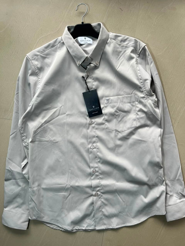 Classic White Button-Down Formal Shirt