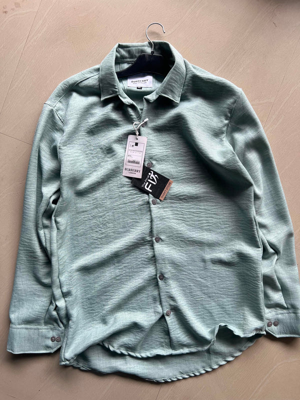 Burberry Men's Premium Casual Full Sleeve Button-Up Shirt