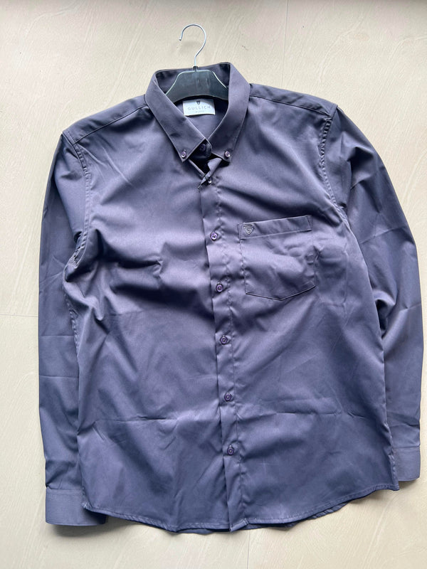 Men's Classic Button-Down Formal Shirt – Full Sleeve, Regular Fit