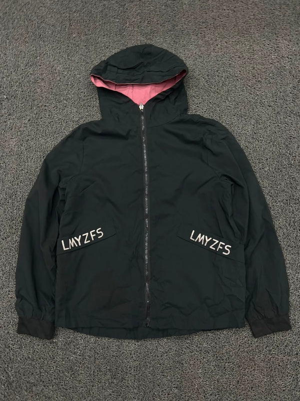 LMYZFS Hooded Windbreaker Jacket – Lightweight Full Zip Casual Outerwear