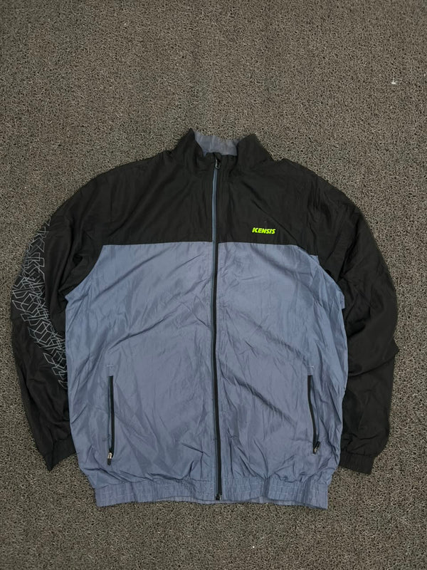 Vintage Kensis Colorblock Windbreaker Jacket ⚠️ Small Damage