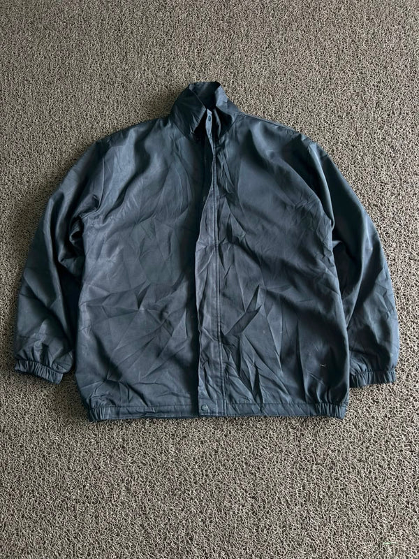 Full-Zip Stand Collar Windbreaker Jacket