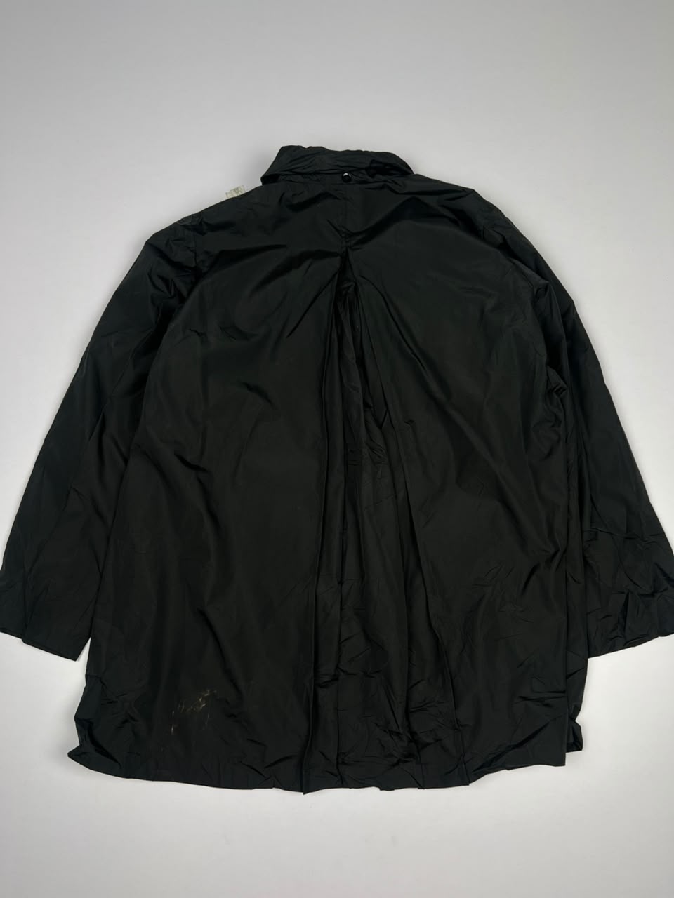 Lightweight Button-Up Jacket with Wide Collar and Pink Inner Lining – Vintage Casual Outerwear ⚠️ Button Missing