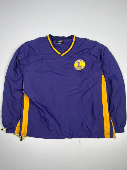 Vintage Lakewood Athletics V-Neck Windbreaker Jacket