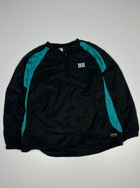 BH Sports Half-Zip Pullover Track Jacket with Contrast Panels ⚠️ Small Stains