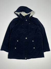 Hooded Winter Jacket with Snap Button Pockets