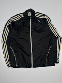 Track Jacket with Cream Triple Sleeve Stripes