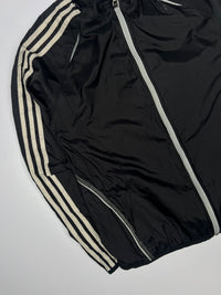 Track Jacket with Cream Triple Sleeve Stripes