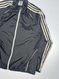 Track Jacket with Cream Triple Sleeve Stripes