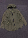 Olive Stud Utility Jacket
