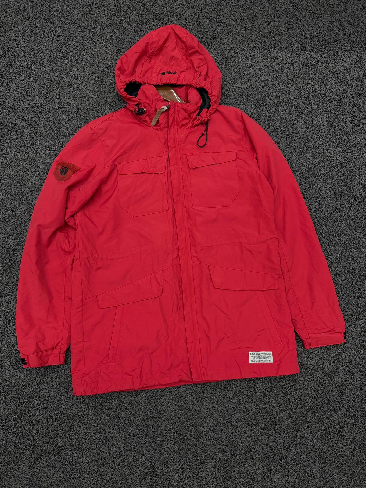 Crimson Explorer Hooded Jacket