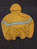 Vintage Mustard Reflective Windbreaker