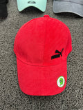 Puma Classic Red Cap | Embroidered Logo | Adjustable Fit