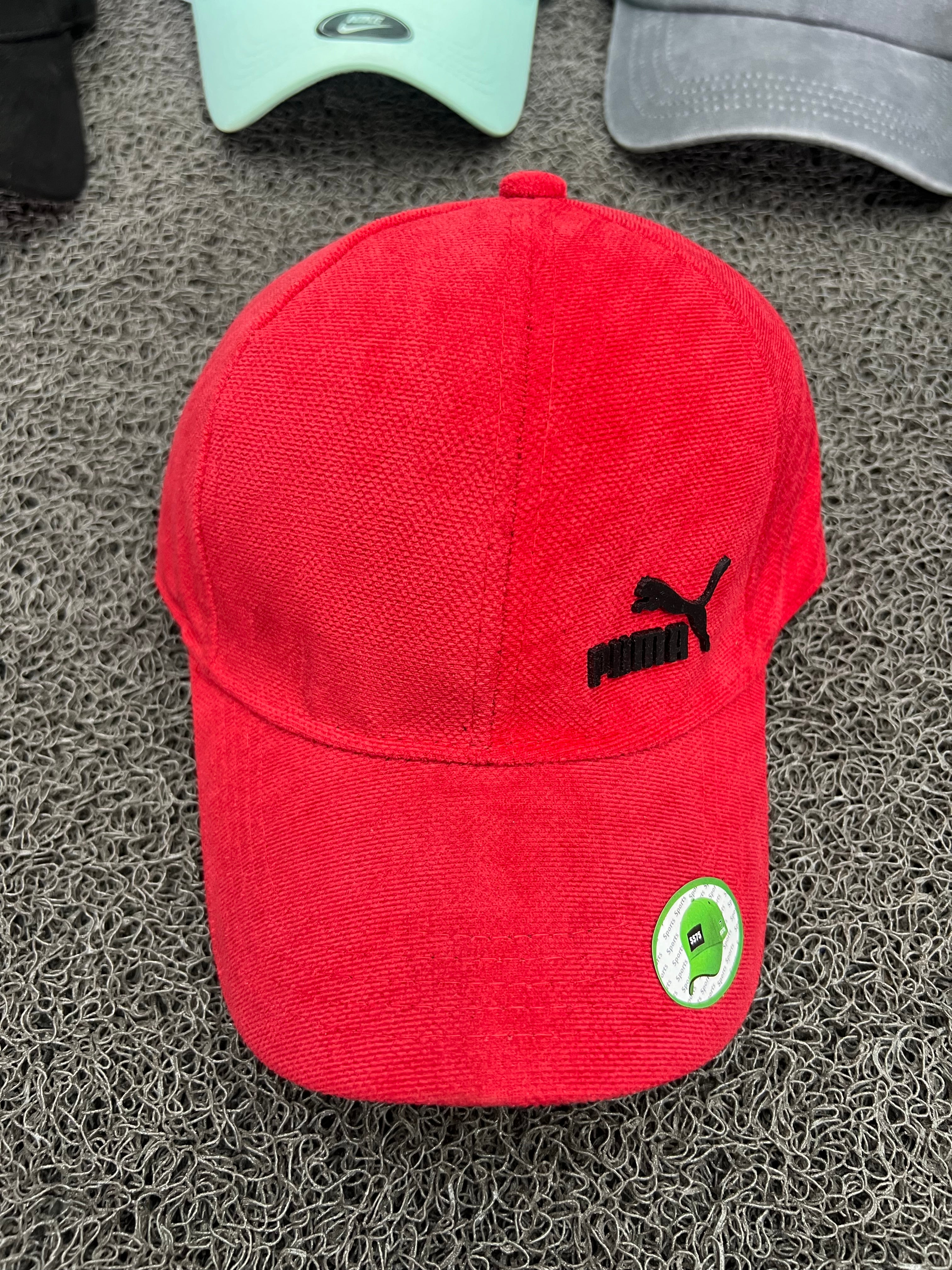 Puma Classic Red Cap | Embroidered Logo | Adjustable Fit