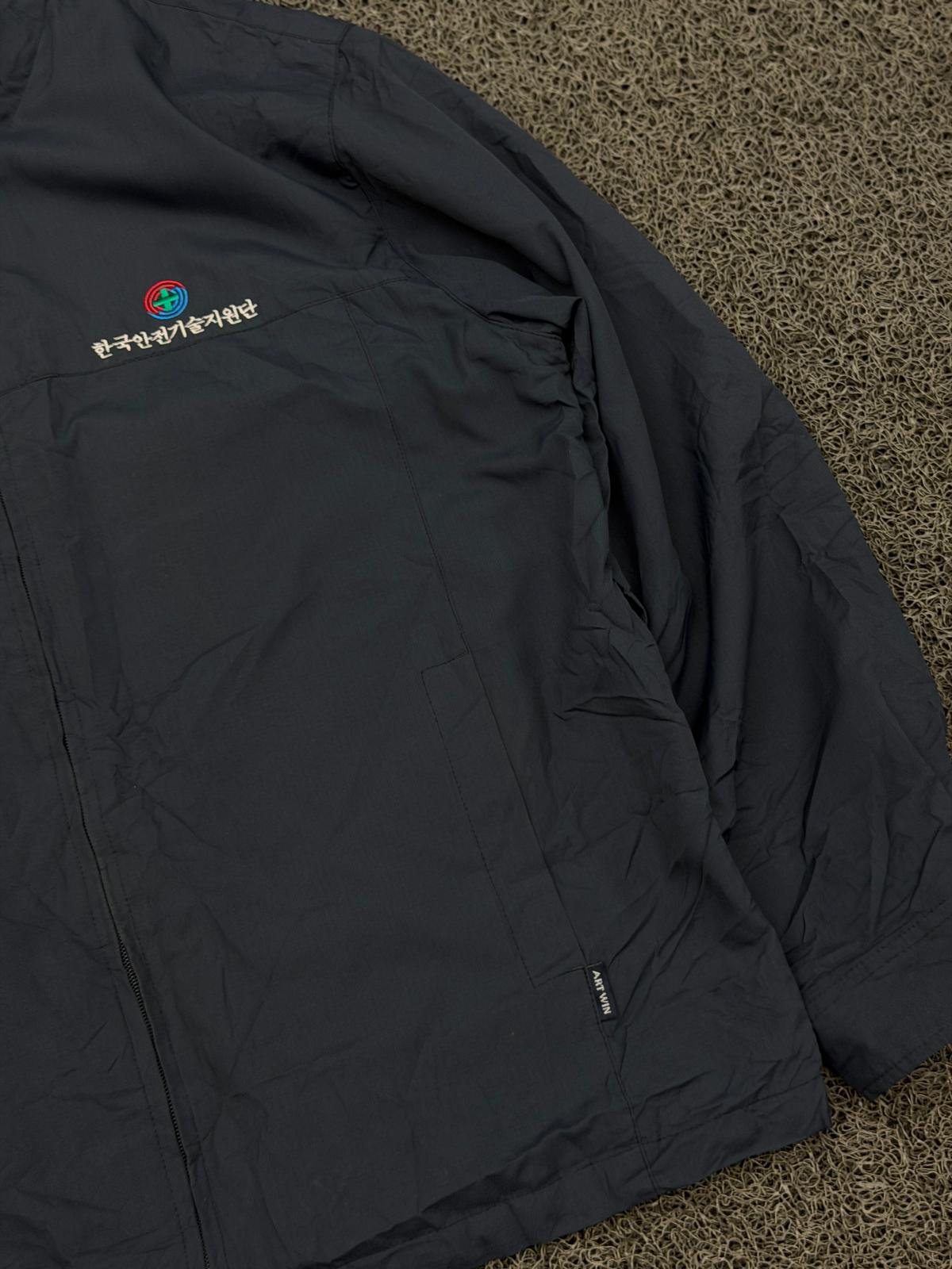 Classic Navy Lightweight Windbreaker Jacket