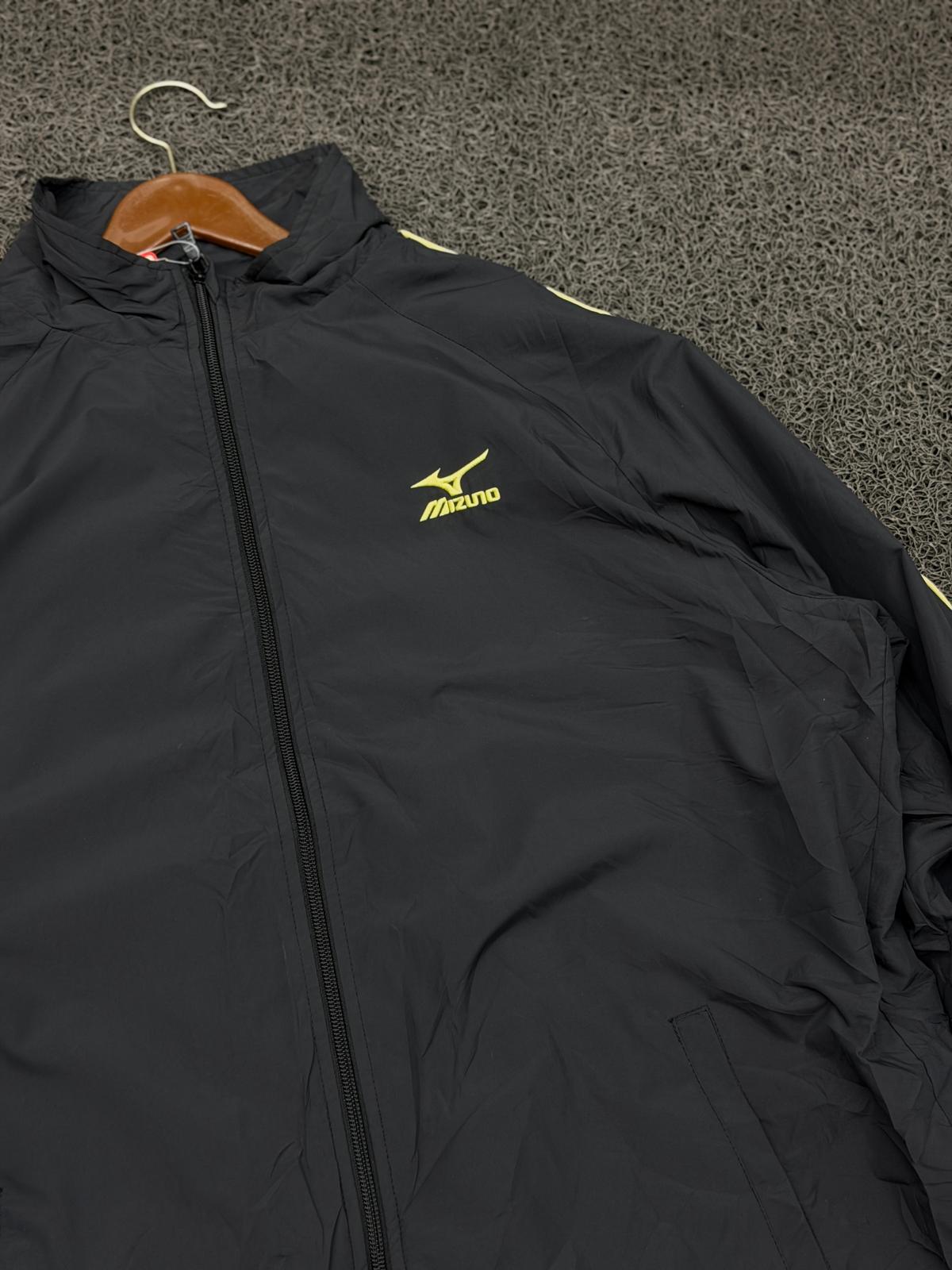 Mizuno Black Performance Windbreaker Jacket