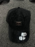 New York Premium Black Cap | Textured Finish