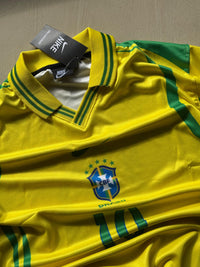 Brazil #10 Yellow Football Jersey | 5 Sleeve | The Final Fit