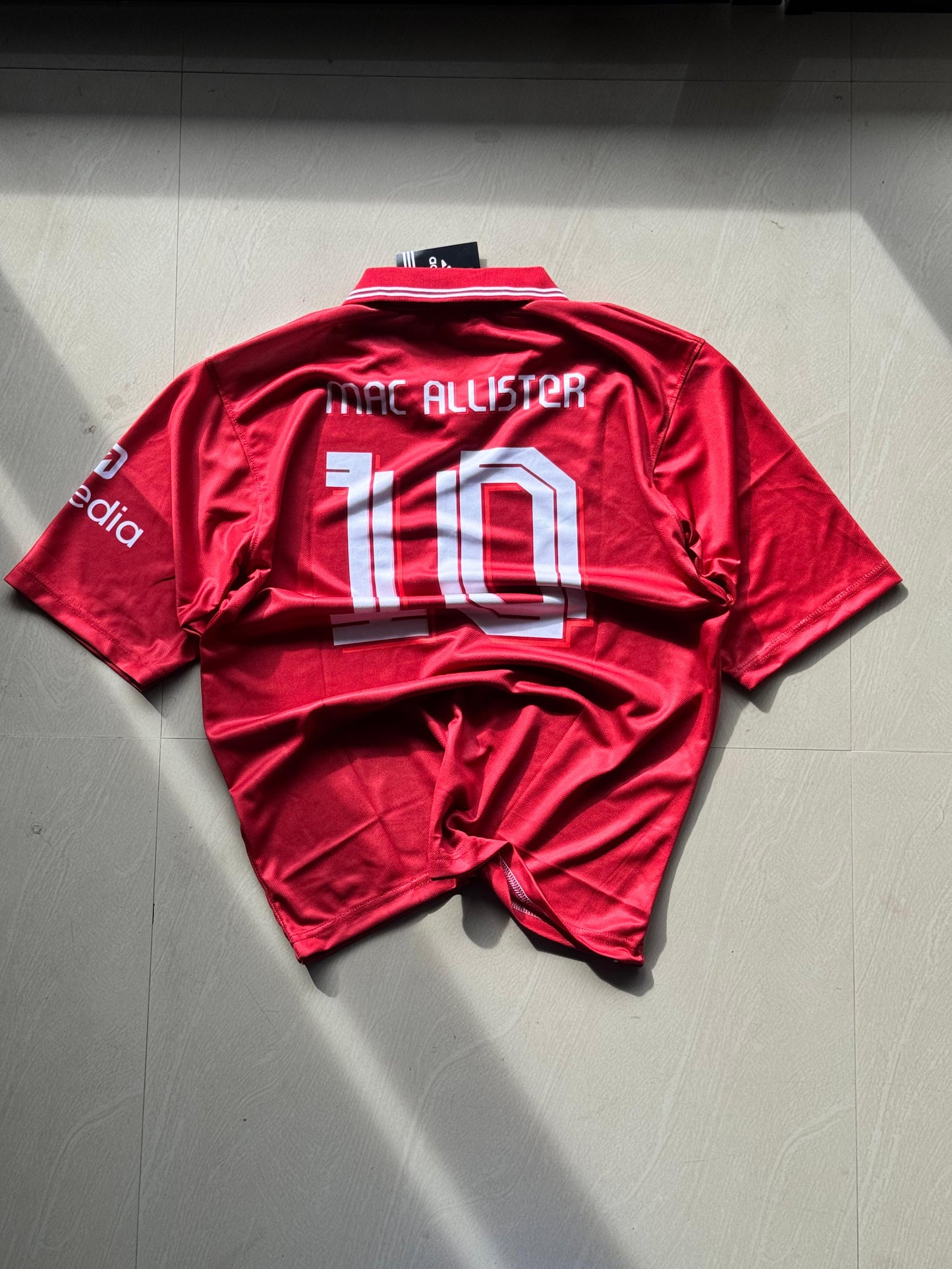 Liverpool Home Football Jersey | 5 Sleeve | Premium Dry-Fit | The Final Fit 🔴⚽
