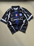 Inter Milan Retro Football Jersey | 5 Sleeve | Premium Dry-Fit | The Final Fit ⚫🔵⚽