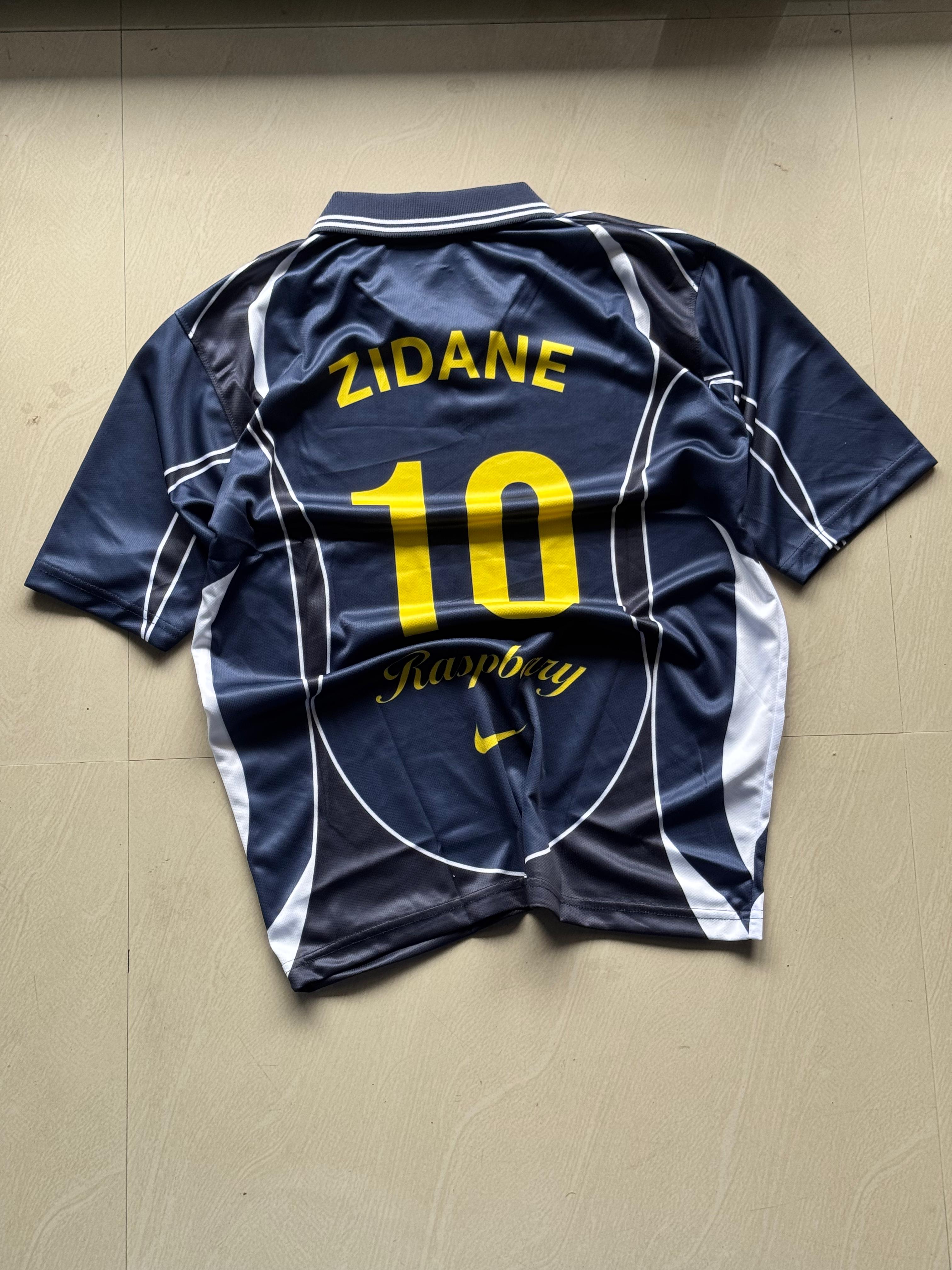 France #10 Retro Football Jersey | 5 Sleeve | Premium Dry-Fit | The Final Fit 🇫🇷💙⚽