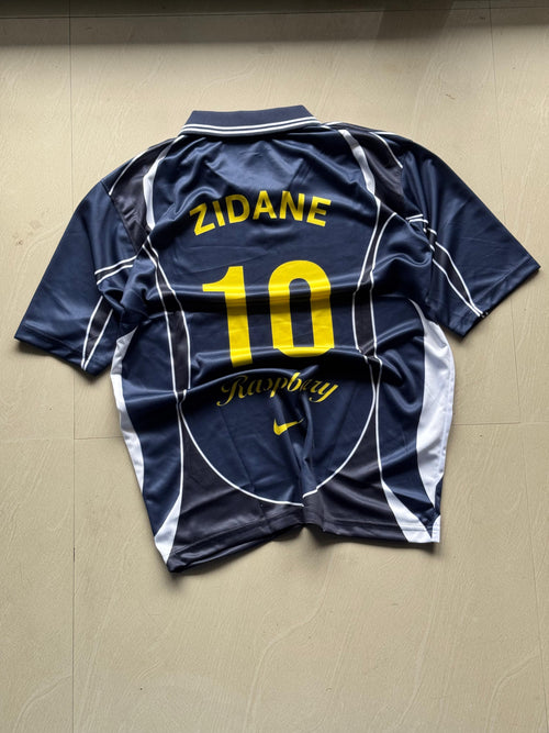 France #10 Retro Football Jersey | 5 Sleeve | Premium Dry-Fit | The Final Fit 🇫🇷💙⚽