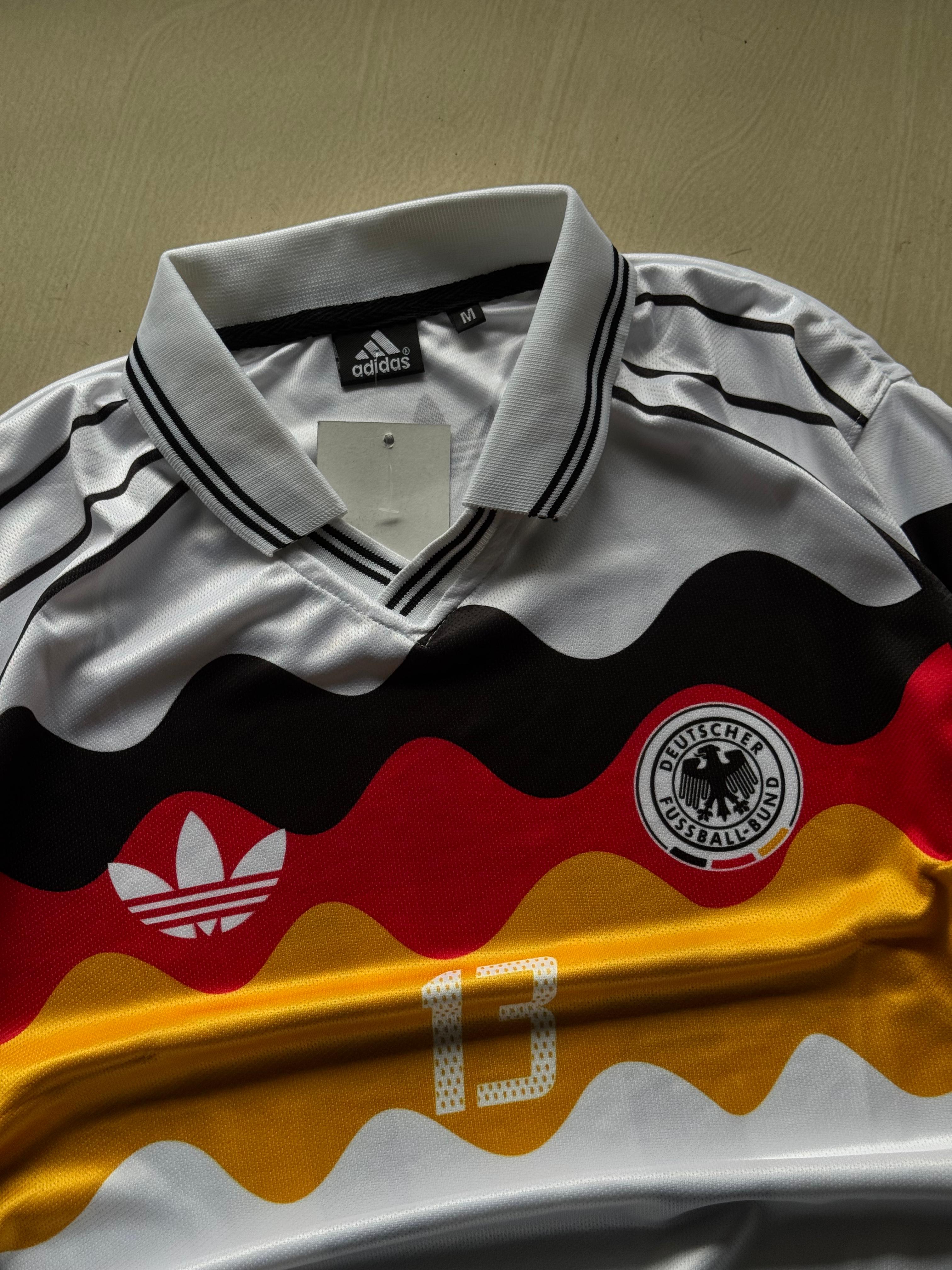 Germany #13 Retro Football Jersey | 5 Sleeve | Premium Dry-Fit | The Final Fit 🇩🇪⚽