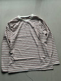 Classic Brown Stripe Long Sleeve Tees