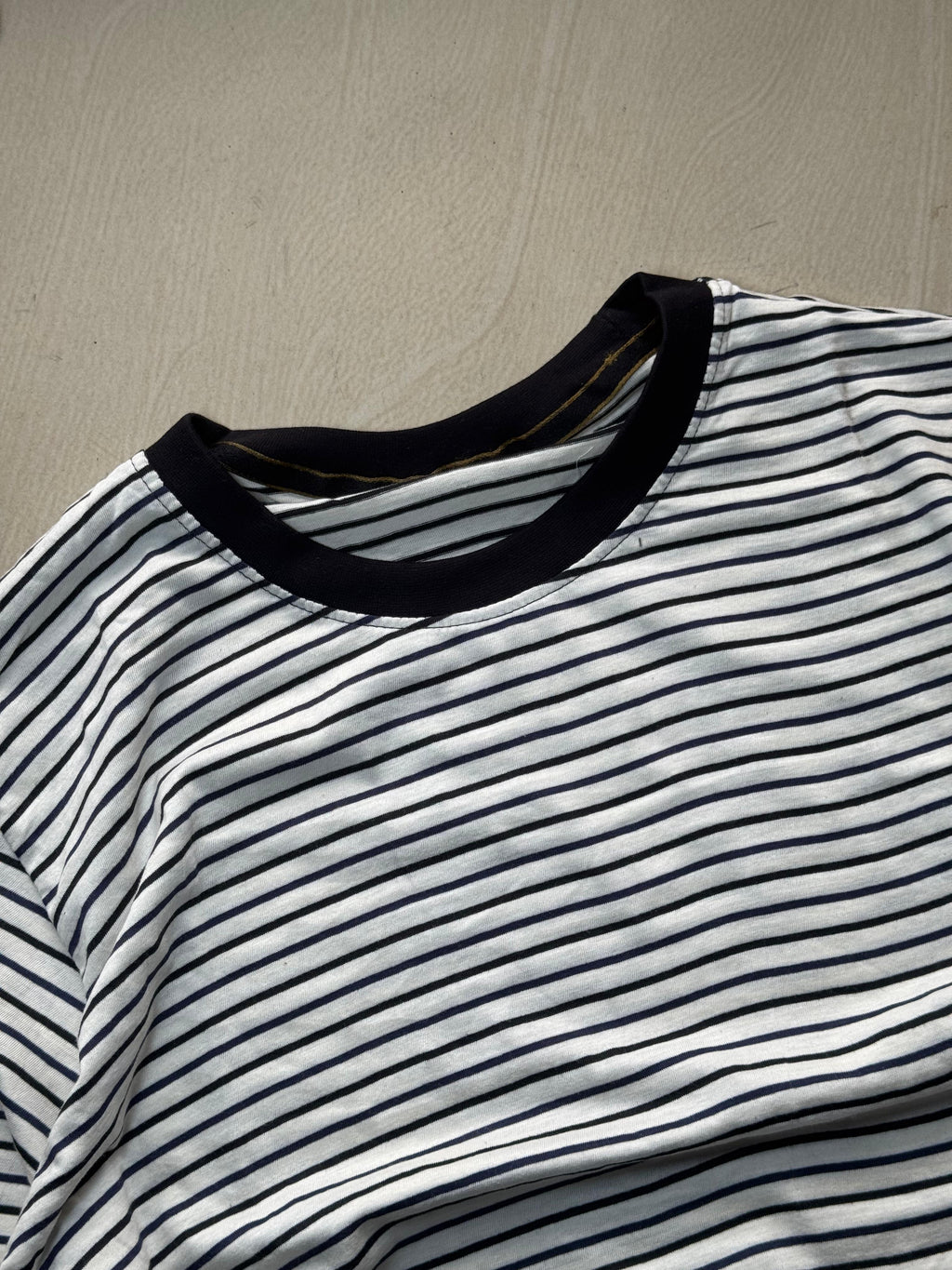 Black & White Striped Full Sleeve T-Shirt * Classic Monochrome Stripe Long Sleeve T
