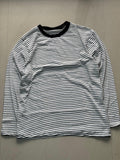 Black & White Striped Full Sleeve T-Shirt * Classic Monochrome Stripe Long Sleeve T