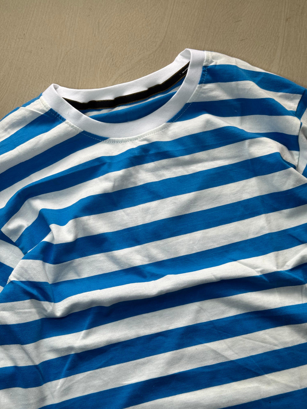 Ocean Blue Striped T-Shirt