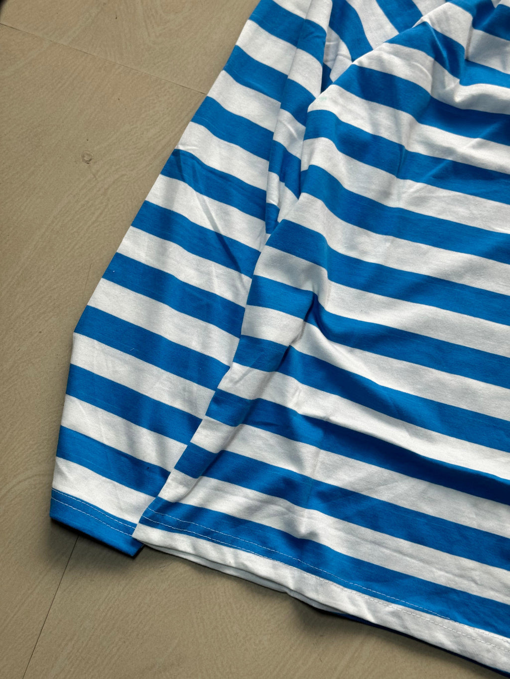 Ocean Blue Striped T-Shirt