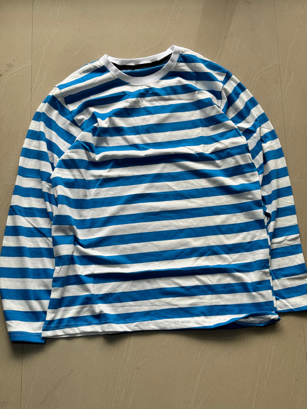 Ocean Blue Striped T-Shirt