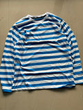 Ocean Blue Striped T-Shirt