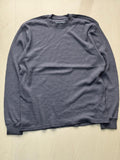 Charcoal Grey Waffle Knit Full Sleeve Tee