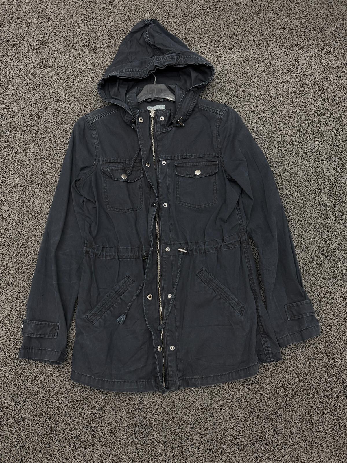 Midnight Explorer Hooded Utility Jacket