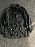 Black Multi-Pocket Utility Field Jacket