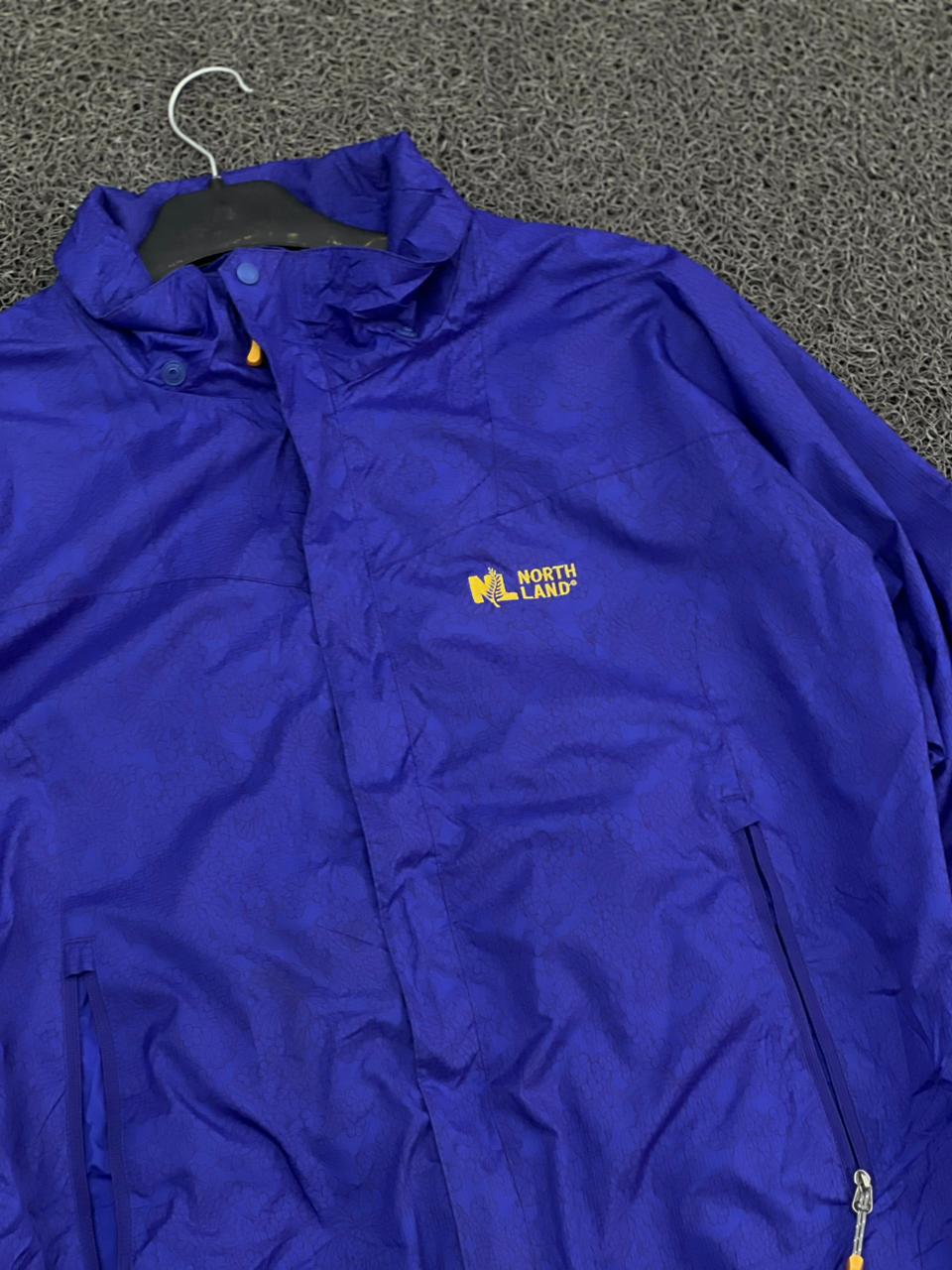 Northland Blue Waterproof Hooded Outdoor Jacket