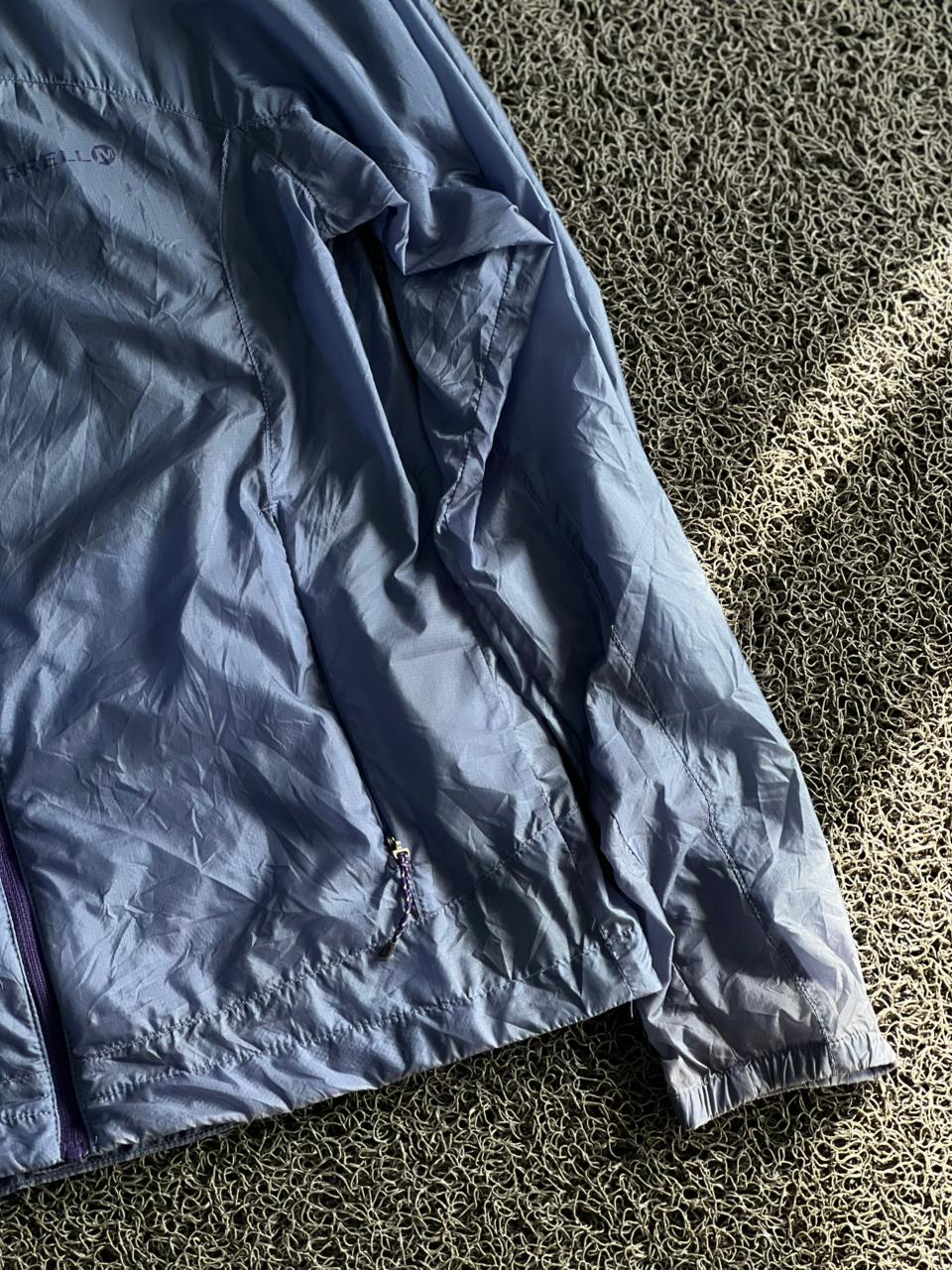 Sky Blue Lightweight Full-Zip Windbreaker Jacket