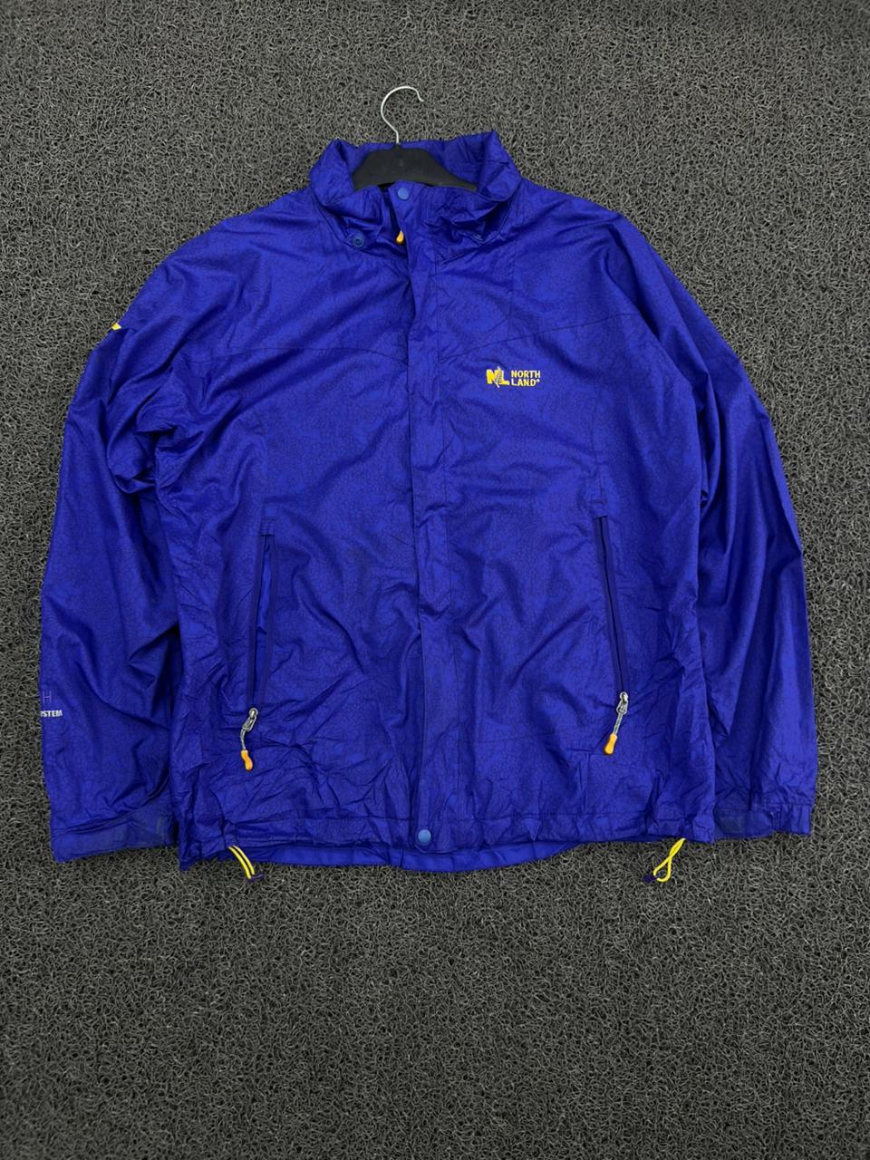 Northland Blue Waterproof Hooded Outdoor Jacket