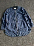 Slate Blue Lightweight Zip-Up Casual Jacket