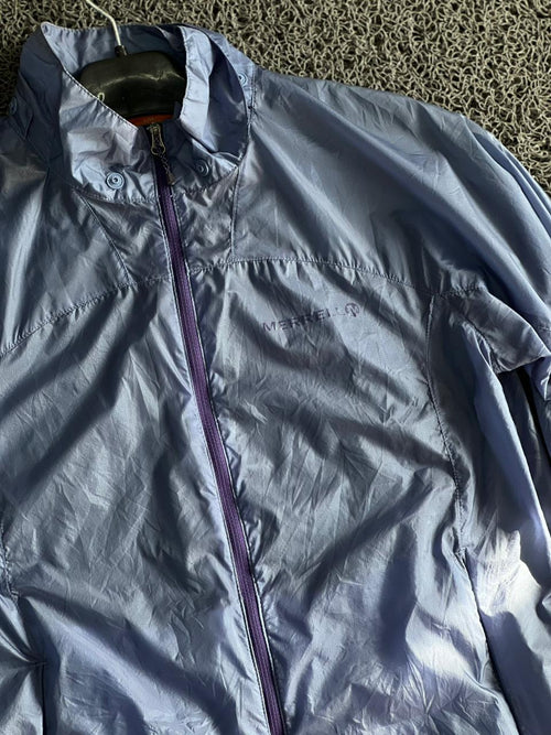 Sky Blue Lightweight Full-Zip Windbreaker Jacket