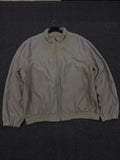 Vintage Beige Lightweight Zip-Up Jacket