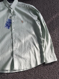 Mint Green Premium Linen Shirt | Full Sleeve | The Final Fit