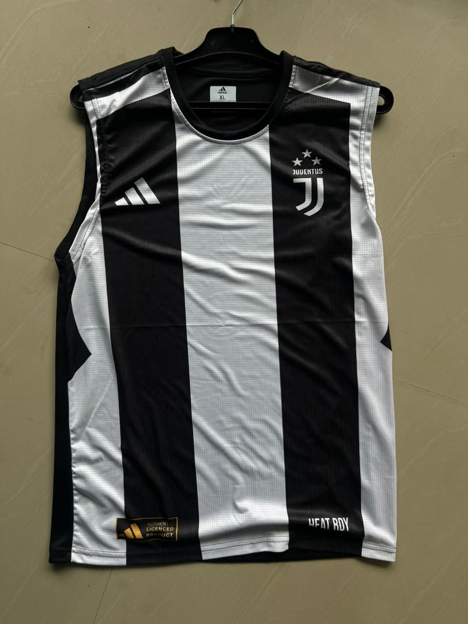 Juventus Classic Stripes Sleeveless Jersey | Premium Dry-Fit | The Final Fit